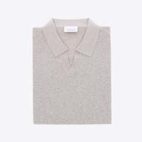 Pull Polo Beige Boucle Km