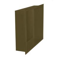 BWS Inbouwnis | 30x30x7cm |Mat Metallic Brown