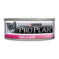 Purina Pro Plan Delicate Adult Cat Mousse met Kalkoen 24 x 85 g - thumbnail