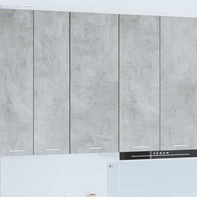 Hangkast Riga Beton Grijs 40 x 31 x 100 cm Bewerkt hout Hangkast Riga Beton Grijs 40 x 31 x 100 cm Bewerkt hout