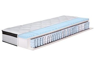 Hn8 Schlafsysteme Pocketvering matras met gelschuim topper Supreme 90 x 210 cm (Stevig (H3), 90 x 210 cm)