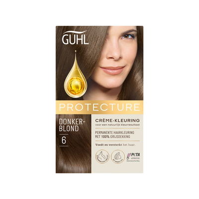 Guhl Protecture Crème-Kleuring 6 Donkerblond