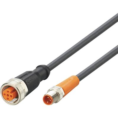 ifm Electronic EVC676 Verbindingskabel Aantal polen (sensoren): 3, 5 Stekker, recht, Bus, recht 0.3 m 1 stuk(s)