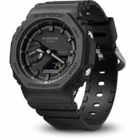 Unisex horloge Casio GA-2100-1A1ER Zwart Multifunctioneel