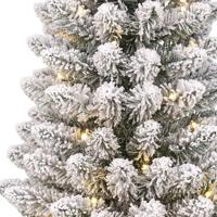 Charlton Pilar kerstboom led groen warm wit 160L TIPS 362 en timer & dimmer h215xd56cm - Black box - thumbnail