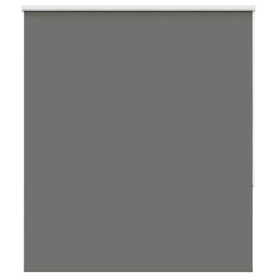 Rolgordijn verduisterend 140x175 cm stofbreedte 136,6 cm grijs