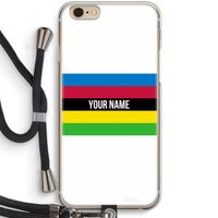 WK Wielrennen: iPhone 6 / 6S Transparant Hoesje met koord