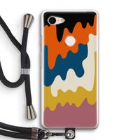 Baar A: Pixel 3 Transparant Hoesje met koord