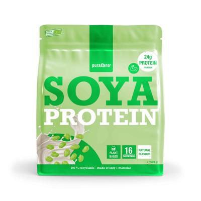 Purasana Plant protein soja natuurlijk bio