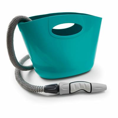 Slangset met accessoires GF Garden gf80267600 Uitschuifbaar Mand Blauw 15 m Plastic