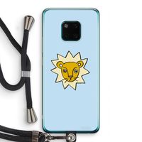 Kleine leeuw: Huawei Mate 20 Pro Transparant Hoesje met koord