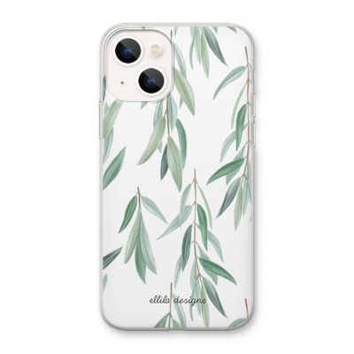 Branch up your life: iPhone 13 mini Transparant Hoesje