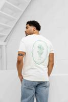 Pure Path Embroidered Vase T-Shirt Heren Gebroken Wit - Maat S - Kleur: Gebroken Wit | Soccerfanshop