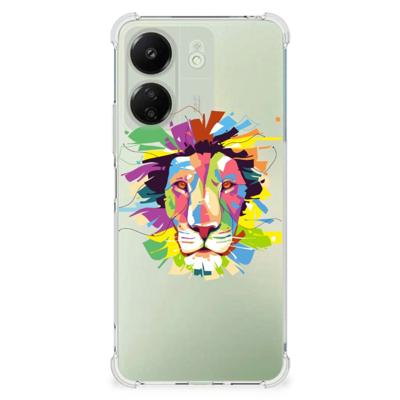 Xiaomi Redmi 13C 4G Stevig | Bumper Hoesje | Lion Color Xiaomi Redmi 13C 4G Stevig | Bumper Hoesje | Lion Color