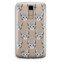 Kitten: LG K10 (2016) Transparant Hoesje