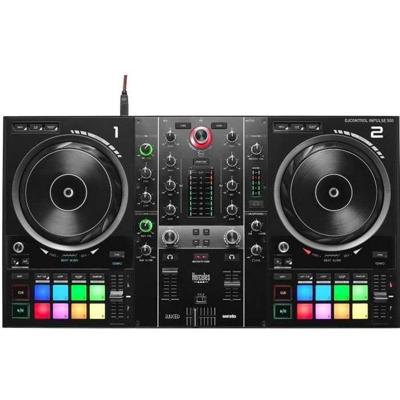 HERCULES DJCONTROL INPULSE 500 - DJ-controller - Audio-interface & geïntegreerde hardwaremixer