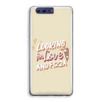 Pizza is the answer: Honor 9 Transparant Hoesje