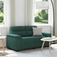 2-zitsbank donkergroen 120 cm stof