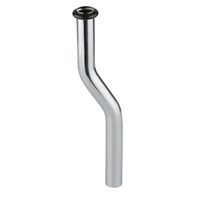 GROHE urinoir spoelpijp 20cm met sprong 3cm O 18mm met O ring chroom 37038000 - thumbnail