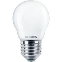 Philips Lighting 76289600 LED-lamp Energielabel E (A - G) E27 6.5 W = 60 W Koudwit (Ø x l) 4.5 cm x 7.8 cm 1 stuk(s)