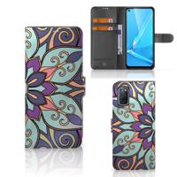 OPPO A72 | OPPO A52 Hoesje Purple Flower