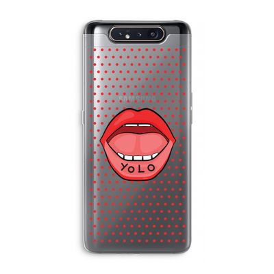 Yolo Denise: Samsung Galaxy A80 Transparant Hoesje