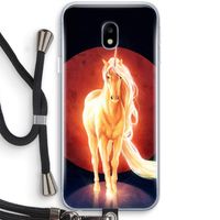 Last Unicorn: Samsung Galaxy J3 (2017) Transparant Hoesje met koord