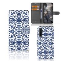 OnePlus Nord Hoesje Flower Blue