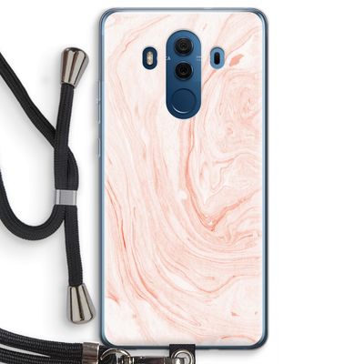 Peach bath: Huawei Mate 10 Pro Transparant Hoesje met koord