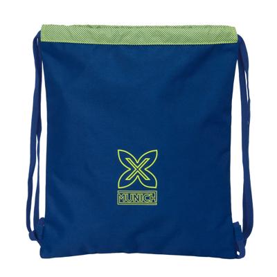 Rugtas met Koordjes Munich North Marineblauw 35 x 40 x 1 cm