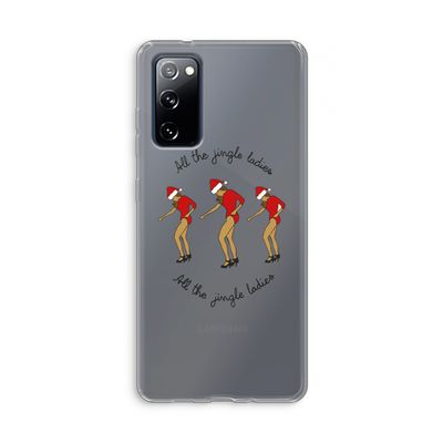 Jingle Ladies: Samsung Galaxy S20 FE / S20 FE 5G Transparant Hoesje