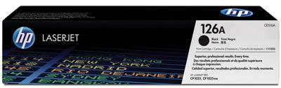 HP toner 126A, 1 200 pagina&apos;s, OEM CE310A, zwart