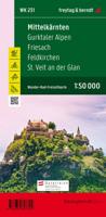Fietskaart - Wandelkaart 231 Mittelkärnten - Gurlktaler Alpen - Friesach | Freytag & Berndt Fietskaart - Wandelkaart 231 Mittelkärnten - Gurlktaler Alpen - Friesach | Freytag & Berndt