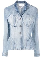 Natasha Zinko veste en jean - Bleu - thumbnail