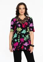 Yoek Tuniek flare | Zwart | Maat 58/60 Yoek Tuniek flare | Zwart | Maat 58/60