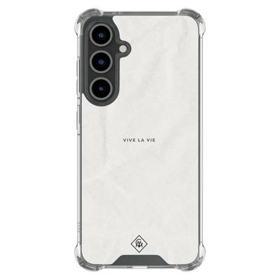 Samsung Galaxy S24 FE shockproof hoesje - Vive la vie