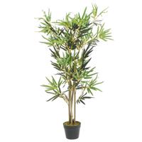 VidaXL Kunstplant bamboe 552 bladeren 120 cm groen