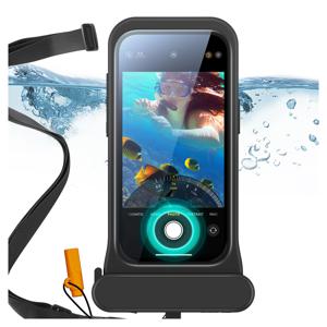 iPhone 15 Pro/14 Pro/13 Pro Waterproof Phone Pouch Pro Black