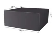 AeroCover tuintafelsethoes 180x190x85cm
