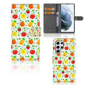 Samsung Galaxy S22 Ultra Book Cover Fruits