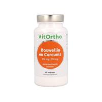 Boswellia 250mg en curcuma 250mg 60 Capsules