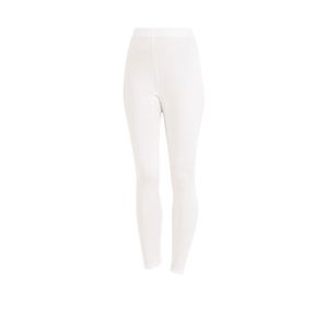 Legging van bio-zijde, natuur Maat: 44