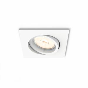 Philips Richtbare inbouwspotEnneper GU10 9cm vierkant wit - 5019131PN