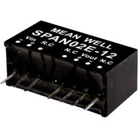 Mean Well SPAN02B-05 DC/DC-convertermodule 400 mA 2 W Aantal uitgangen: 1 x Inhoud 1 stuk(s) - thumbnail