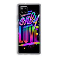 Only Love: Samsung Galaxy A42 5G Transparant Hoesje