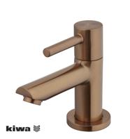 Fonteinkraan Wiesbaden Amador | Opbouw | Koudwater kraan | Standaard model | 1-hendel | Rond | Geborsteld brons koper PVD