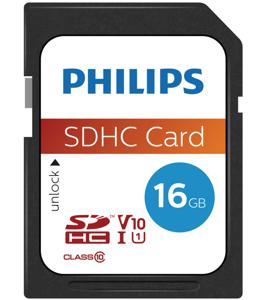 Philips SDHS geheugenkaart 16 GB Ultra High Speed