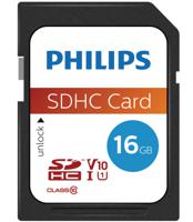 Philips FM16SD45B/00 SDHC-kaart 16 GB Class 10