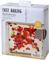 Verstelbaar bakframe - BIRKMANN - EASY BAKING - Staal - 22 x 25 tot 43 x 48 cm, H 7 cm