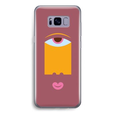 Mono V: Samsung Galaxy S8 Transparant Hoesje
